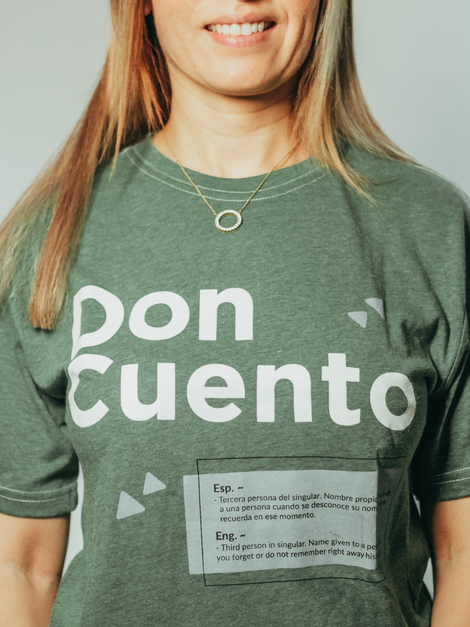 Playera con modismo Chapín: Don Cuento 100 % Algodón - Imagen 4