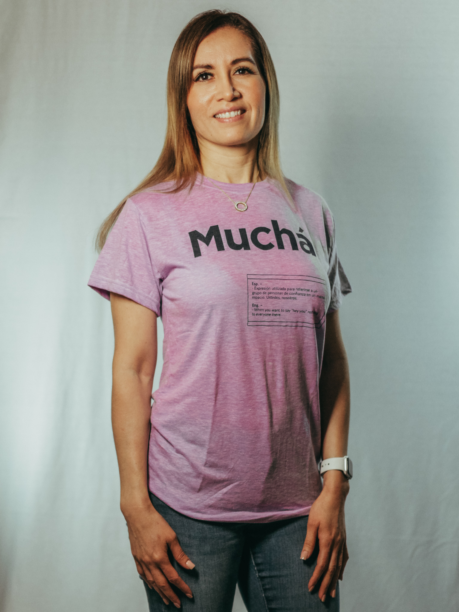 Playera con modismo chapín: Muchá 100% Algodón - Imagen 6